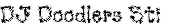 `DJ Doodlers Stitch Regular` Preview