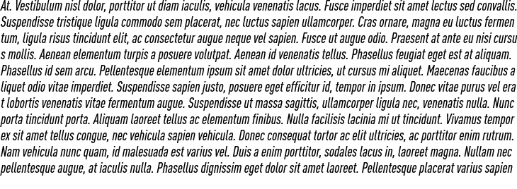 `DIN Pro Condensed Medium Italic` Preview