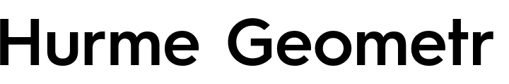 `Hurme Geometric Sans 3 SemiBold` Preview