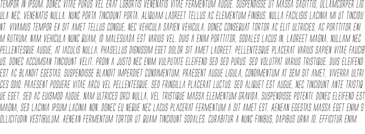 `Alien League II Condensed Italic` Preview