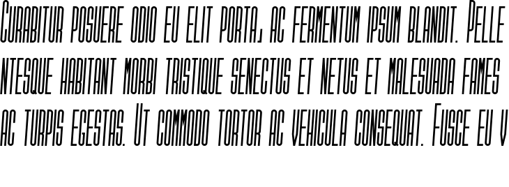 `Colonna Bold Italic` Preview