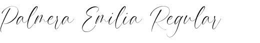 `Palmera Emilia Regular` Preview