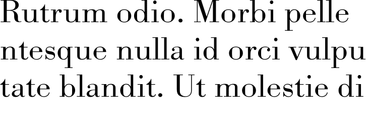 `URW Bodoni T ExtraWide Light` Preview
