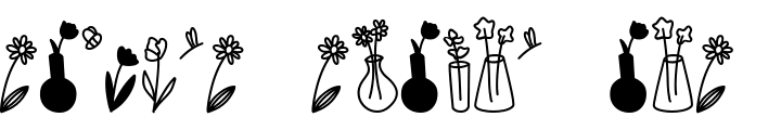 `Growing Garden Dingbats Regular` Preview