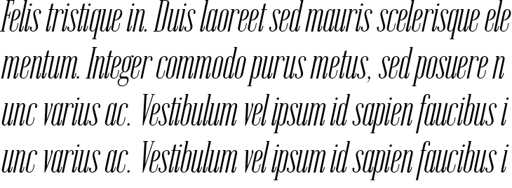 `Emberly Condensed Light Italic` Preview