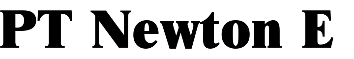`PT Newton ExtraBold` Preview