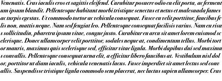 `ITC Bodoni Seventy Two Bold Italic` Preview
