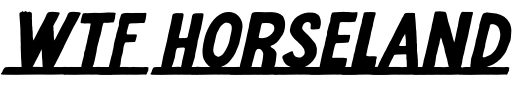 `Wtf Horseland Oblique Underline Regular` Preview