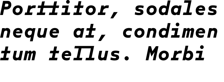 `Method Mono Bold Italic` Preview