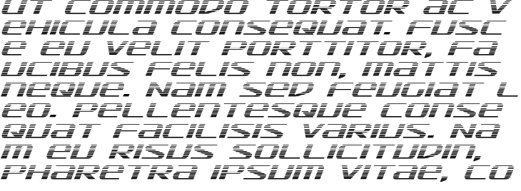 `SDF Gradient Italic` Preview