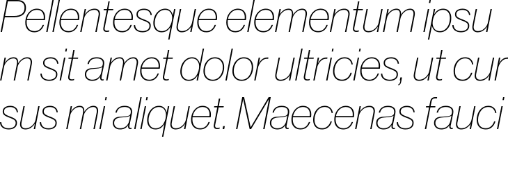 `Neue Haas Display X Thin Italic` Preview