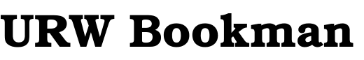 `URW Bookman L Demi Bold DemiBold` Preview