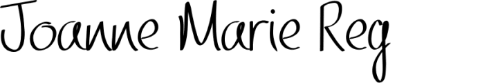 `Joanne Marie Regular` Preview