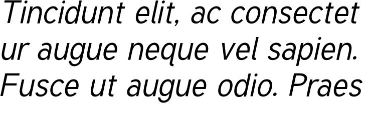 `Tuffy MagerKursiv Oblique` Preview