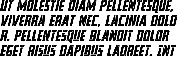 `Frank-n-Plank Bold Italic` Preview