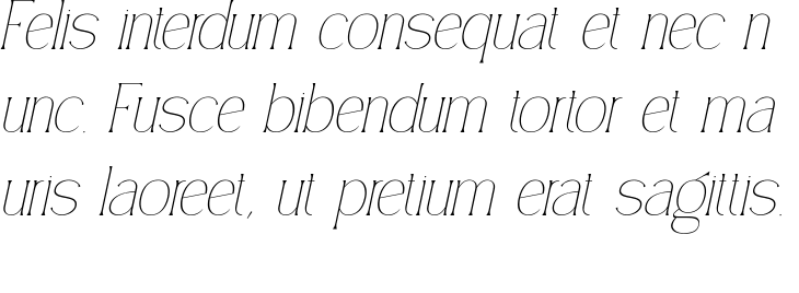 `Simply Conception Thin Italic` Preview