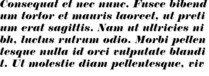 `Normande BT Italic` Preview