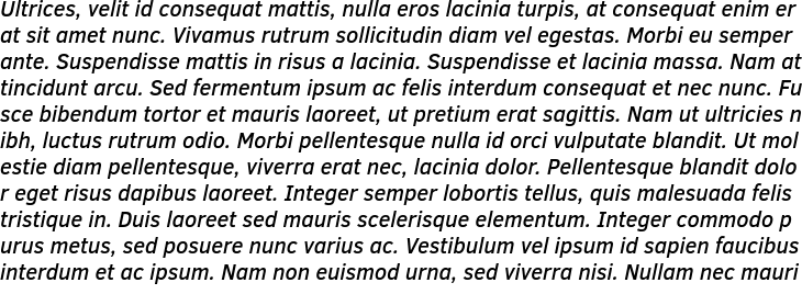 `Clear Sans Medium Italic` Preview