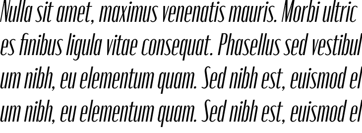 `Moniqa Paragraph Condensed Italic` Preview