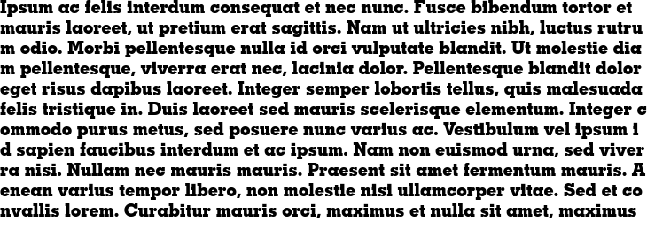 `Geometric Slabserif 703 ExtraBold` Preview