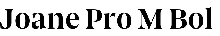 `Joane Pro M Bold` Preview