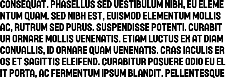 `Brampton Sans Serif Organic Regular` Preview