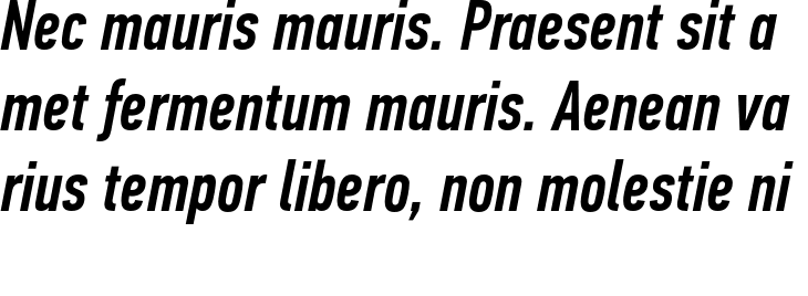 `PF Din Text Pro Medium Italic Compressed` Preview