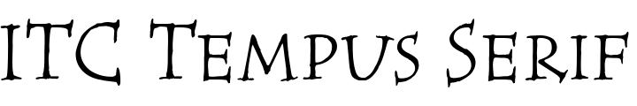 `ITC Tempus Serif Small Caps` Preview