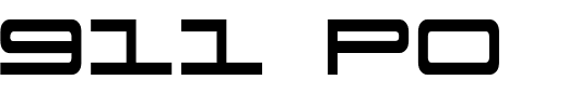 `911 Porscha Condensed` Preview