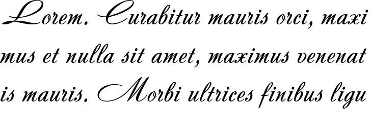 `Andantino Script Regular` Preview