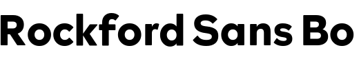 `Rockford Sans Bold` Preview