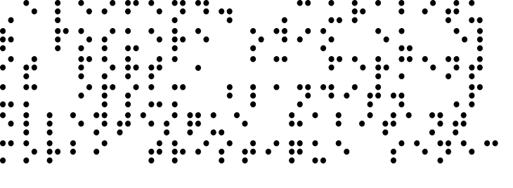 `Braille Regular` Preview