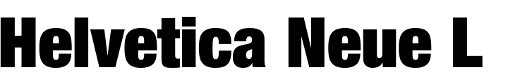 `Helvetica Neue LT Std 97 Black Condensed` Preview