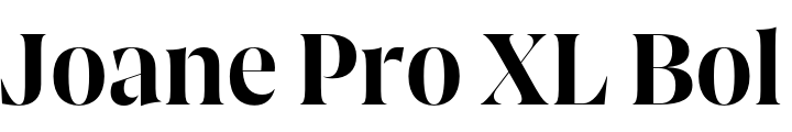 `Joane Pro XL Bold` Preview