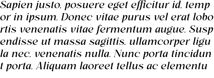 `Regis Italic` Preview