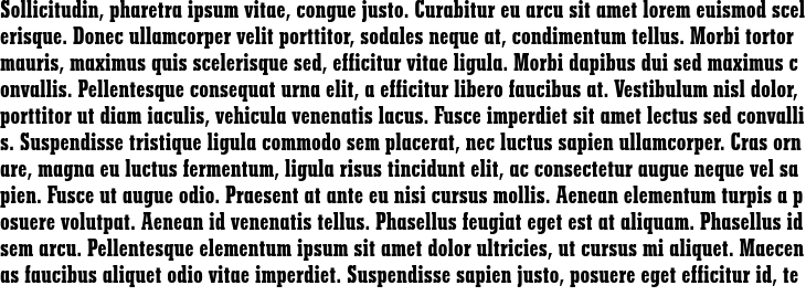 `Stymie BT ExtraBold Condensed` Preview