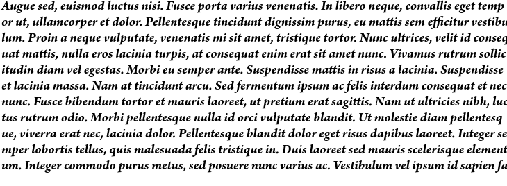 `Arno Pro Bold Italic` Preview