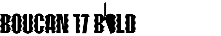 `Boucan 17 Bold` Preview