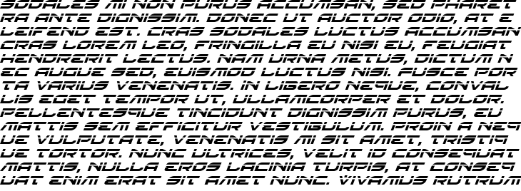 `Battlefield Laser Italic` Preview