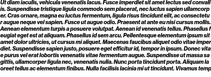 `Neue Haas Display Bold Italic` Preview
