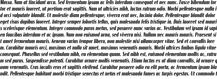 `Moniqa Paragraph Black Italic` Preview