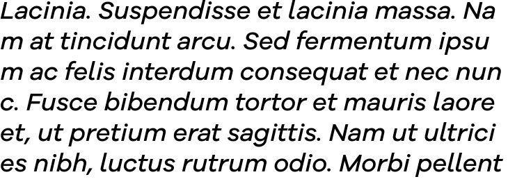 `Galano Grotesque Alt Medium Italic` Preview