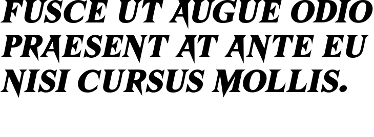 `American Frights Italic` Preview