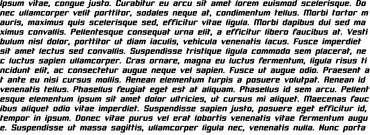 `Youthanasia Italic` Preview