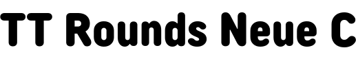 `TT Rounds Neue Condensed Bold` Preview