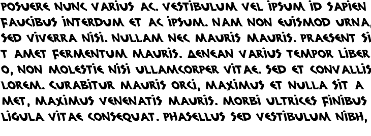 `300 Trojans Leftalic Italic` Preview