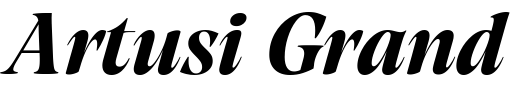 `Artusi Grande Trial Bold Italic` Preview