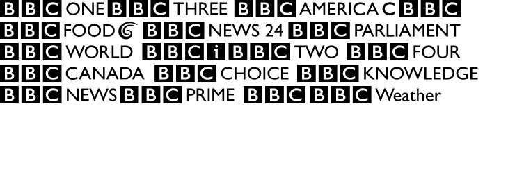 `BBC Striped Channel Logos Regular` Preview