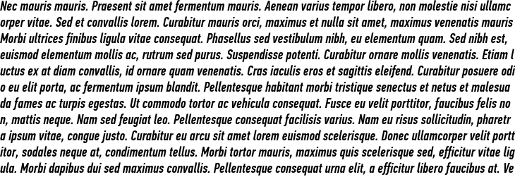 `PF Din Text Pro Medium Italic Compressed` Preview