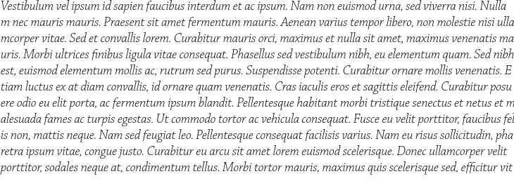 `Chaparral Pro SubHead Light Italic` Preview